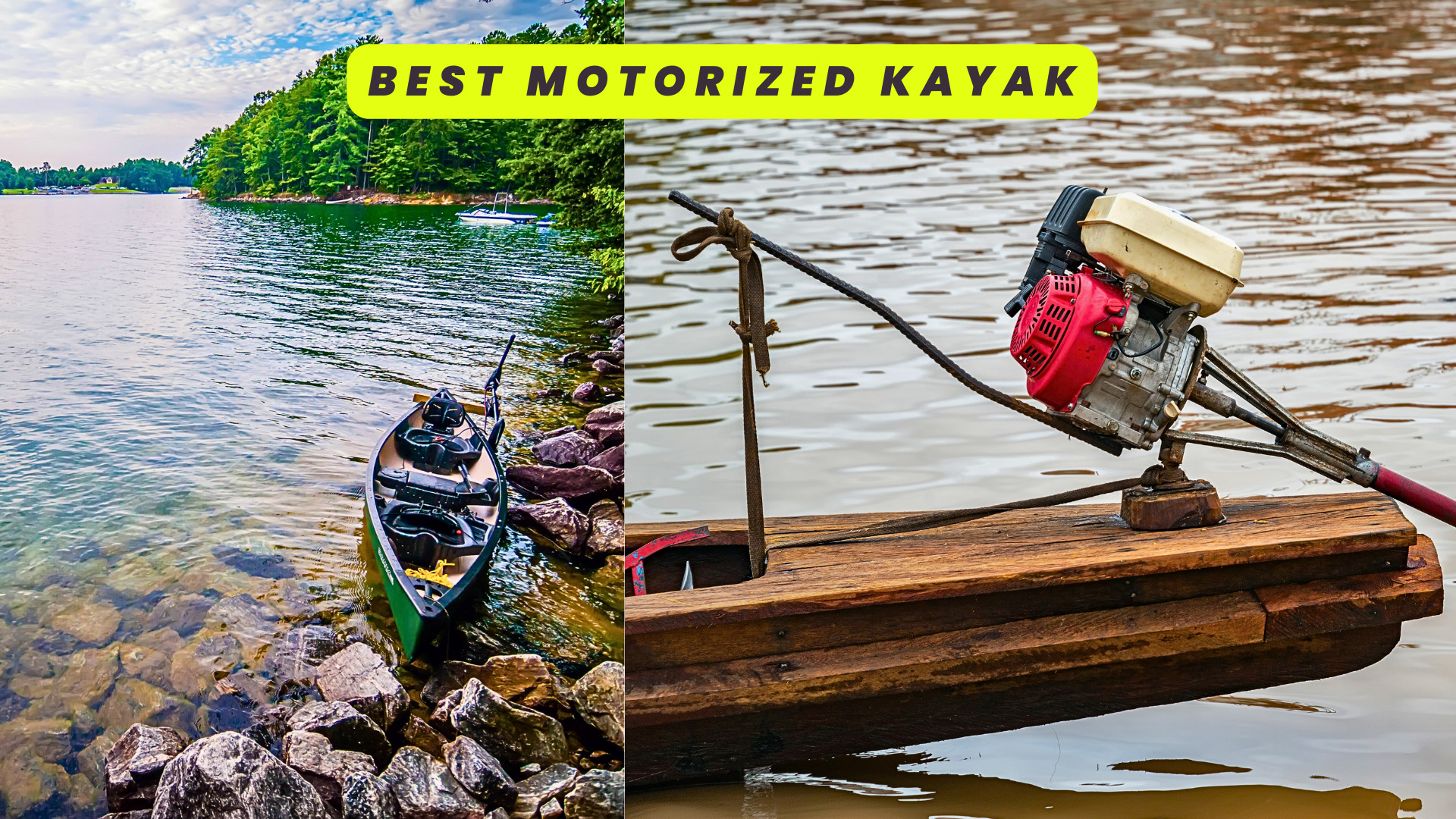 Motorized Kayaks