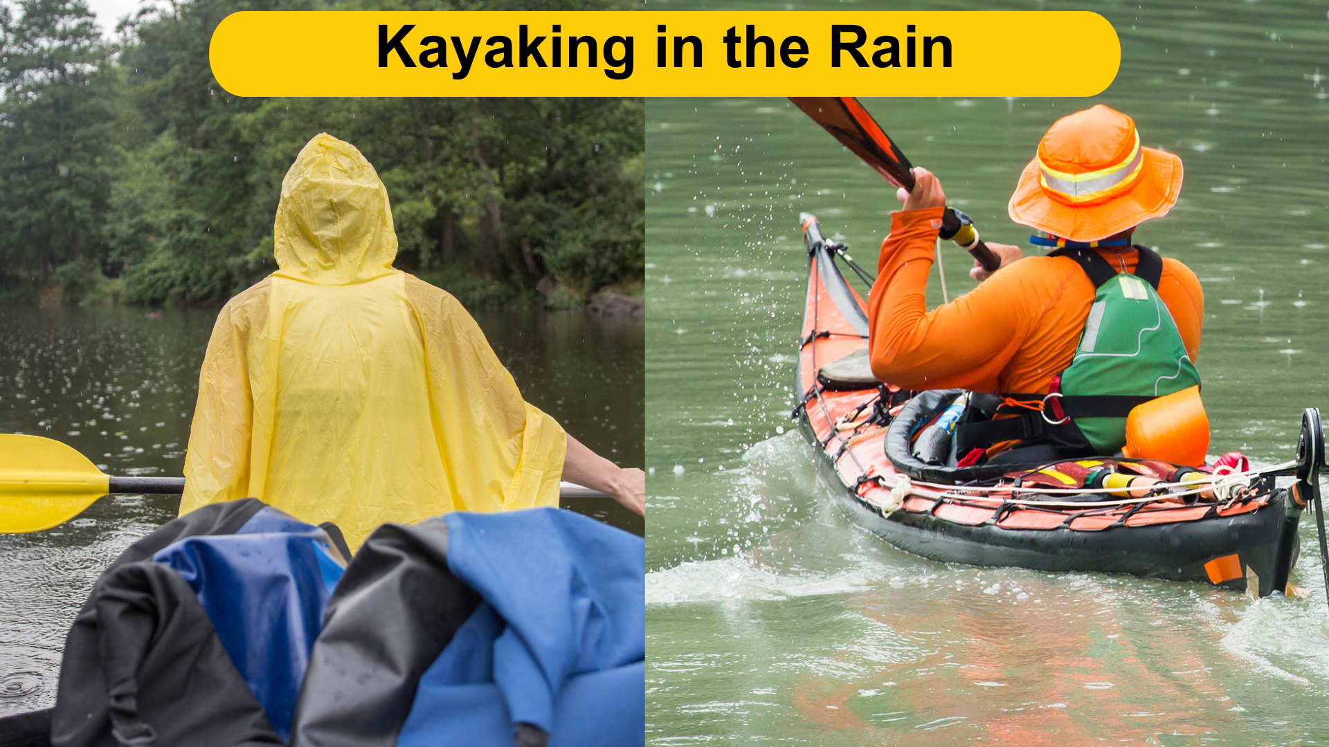 Kayaking in the Rain
